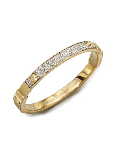 michael kors diamond bangle bracelet.